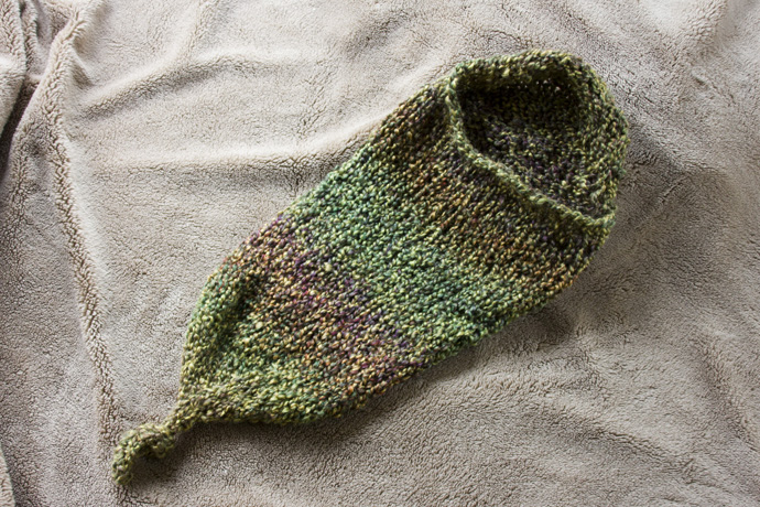 knit baby cocoon