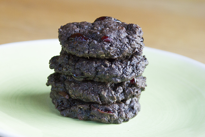 Chocolate Oatmeal Cookies - vegan